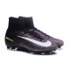 Scarpa da calcio Nike Mercurial Superfly V FG Uomo Nero Bianco