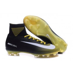 Scarpa da calcio Nike Mercurial Superfly V FG Uomo Giallo Bianco Nero