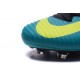 Scarpa da calcio Nike Mercurial Superfly V FG Uomo Verde Giallo Nero