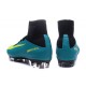 Scarpa da calcio Nike Mercurial Superfly V FG Uomo Verde Giallo Nero