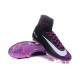 2016 Nuove Scarpa da calcio Nike Mercurial Superfly V FG Nero Viola Bianco