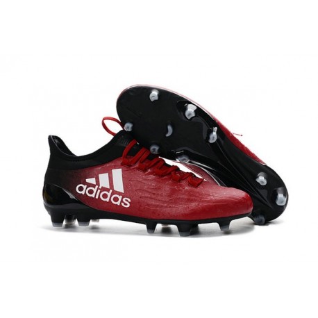 Scarpette da Calcio Adidas X 16.1 AG/FG Uomo Rosso Bianco Nero