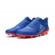 Scarpini Calcio Adidas X 16+ Purechaos FG - Uomo Blu Arancione Argento