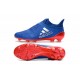 Scarpini Calcio Adidas X 16+ Purechaos FG - Uomo Blu Arancione Argento