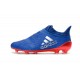 Scarpini Calcio Adidas X 16+ Purechaos FG - Uomo Blu Arancione Argento