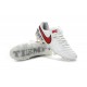 2016 Nuove Scarpe Calcio Nike Tiempo Legend FG Bianco Rosso