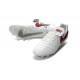 2016 Nuove Scarpe Calcio Nike Tiempo Legend FG Bianco Rosso