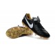 2016 Nuove Scarpe Calcio Nike Tiempo Legend FG Nero Bianco Oro