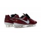2016 Scarpa da calcio per terreni duri Nike Tiempo Legend VI - Uomo Rosso Vino Bianco