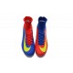 2016 Nuove Scarpa da calcio Nike Mercurial Superfly V FG Blu Rosso Giallo