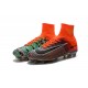 2016 Nuove Scarpa da calcio Nike Mercurial Superfly V FG Nike Mercurial x EA Sports Arancione Verde Blu Nero