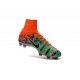 2016 Nuove Scarpa da calcio Nike Mercurial Superfly V FG Nike Mercurial x EA Sports Arancione Verde Blu Nero