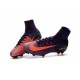 Scarpa da calcio Nike Mercurial Superfly V FG Uomo Viola Dynasty Agrume Acceso Hyper Grape