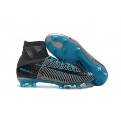 Scarpa da calcio Nike Mercurial Superfly V FG Uomo Grigeo Blu Nero