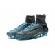 Scarpa da calcio Nike Mercurial Superfly V FG Uomo Grigeo Blu Nero