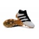 2016 Scarpini Calcio Adidas ACE 16.1 Primeknit FG/AG - Nero Bianco Oro