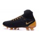 Nike Magista Obra 2 FG Scarpette da Calcio Uomo Nero Oro