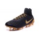 Nike Magista Obra 2 FG Scarpette da Calcio Uomo Nero Oro