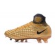 2016 Scarpe da calcio Nike Magista Obra II Fg Nero Oro