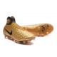 2016 Scarpe da calcio Nike Magista Obra II Fg Nero Oro