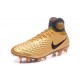 2016 Scarpe da calcio Nike Magista Obra II Fg Nero Oro