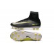 2016 Nuove Scarpa da calcio Nike Mercurial Superfly V FG Nero Giallo