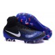 2016 Scarpe da calcio Nike Magista Obra II Fg Nero Blu Bianco