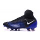 2016 Scarpe da calcio Nike Magista Obra II Fg Nero Blu Bianco