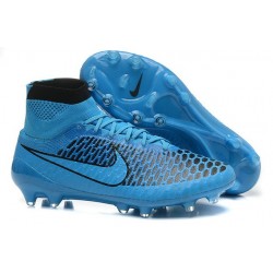 Nuove Nike Magista Obra Fg, Scarpe da calcio uomo Blu Nero