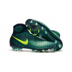 Nike Magista Obra 2 FG Scarpette da Calcio Uomo Rio Teal Volt Ossidiana Giada Clear