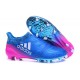 Adidas X 16+ Purechaos FG - Nuovi Scarpette da Calcio Blu Rosa Bianco