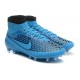 Nuove Nike Magista Obra Fg, Scarpe da calcio uomo Blu Nero