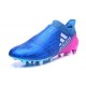 Adidas X 16+ Purechaos FG - Nuovi Scarpette da Calcio Blu Rosa Bianco