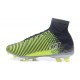 2016 Nuove Scarpa da calcio Nike Mercurial Superfly V FG Verde Volt Hasta Bianco