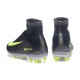 2016 Nuove Scarpa da calcio Nike Mercurial Superfly V FG Verde Volt Hasta Bianco