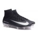 Scarpa da calcio Nike Mercurial Superfly V FG Uomo Argento Nero