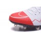 Scarpa da calcio Nike HyperVenom Phinish II FG Uomo Wayne Rooney Bianco Rosso Nero