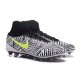 2016 Scarpe Nike Magista Obra II FG - Uomo - Nero Bianco Giallo