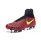 Nuove SCARPE NIKE Magista Obra II FG Nero Rosso Giallo