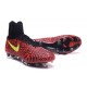 Nuove SCARPE NIKE Magista Obra II FG Nero Rosso Giallo