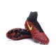 Nuove SCARPE NIKE Magista Obra II FG Nero Rosso Giallo