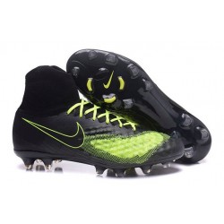 2016 Scarpe Nike Magista Obra II FG - Uomo - Nero Volt