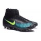 2016 Scarpe Nike Magista Obra II FG - Uomo - Nero Blu Verde