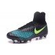 2016 Scarpe Nike Magista Obra II FG - Uomo - Nero Blu Verde