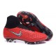 2016 Scarpe Nike Magista Obra II FG - Uomo - Rosso Nero