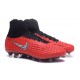 2016 Scarpe Nike Magista Obra II FG - Uomo - Rosso Nero