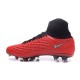 2016 Scarpe Nike Magista Obra II FG - Uomo - Rosso Nero