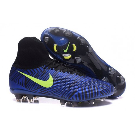 Nuove SCARPE NIKE Magista Obra II FG Blu Nero Volt