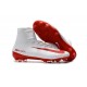 2016 Nuove Scarpa da calcio Nike Mercurial Superfly V FG Bianco Rosso