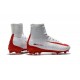 2016 Nuove Scarpa da calcio Nike Mercurial Superfly V FG Bianco Rosso